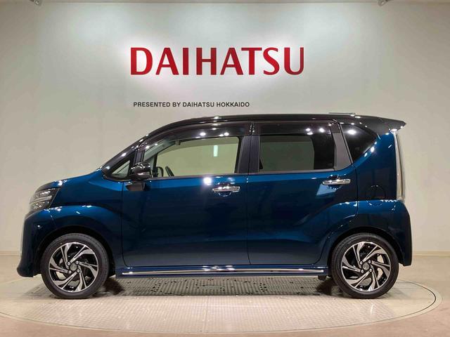 ムーヴカスタム　ＲＳ　ハイパーリミテッドＳＡIII４ＷＤ　アルミホイール　ターボ　アイドリングストップ　オートマチックハイビーム　衝突防止システム　ＬＥＤヘッドランプ　レーンアシスト　スマートキー　記録簿　ワンオーナー　エアバッグ　エアコン　ＡＢＳ（北海道）の中古車