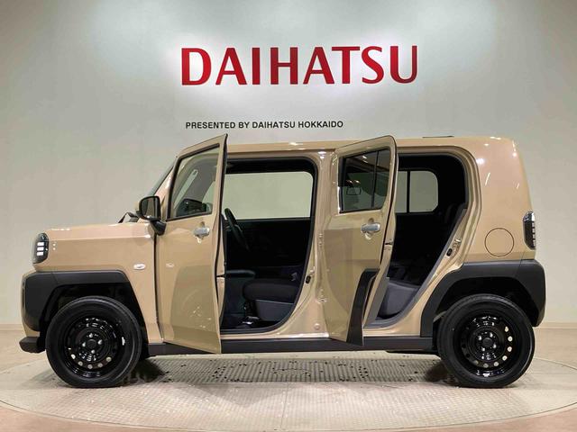 タフトＸ４ＷＤ　アイドリングストップ　オートマチックハイビーム　衝突防止システム　ＬＥＤヘッドランプ　レーンアシスト　スマートキー　記録簿　ワンオーナー　エアバッグ　エアコン　パワーステアリング　ＣＤ　ＡＢＳ（北海道）の中古車