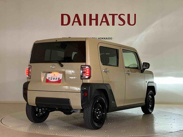 タフトＸ４ＷＤ　アイドリングストップ　オートマチックハイビーム　衝突防止システム　ＬＥＤヘッドランプ　レーンアシスト　スマートキー　記録簿　ワンオーナー　エアバッグ　エアコン　パワーステアリング　ＣＤ　ＡＢＳ（北海道）の中古車