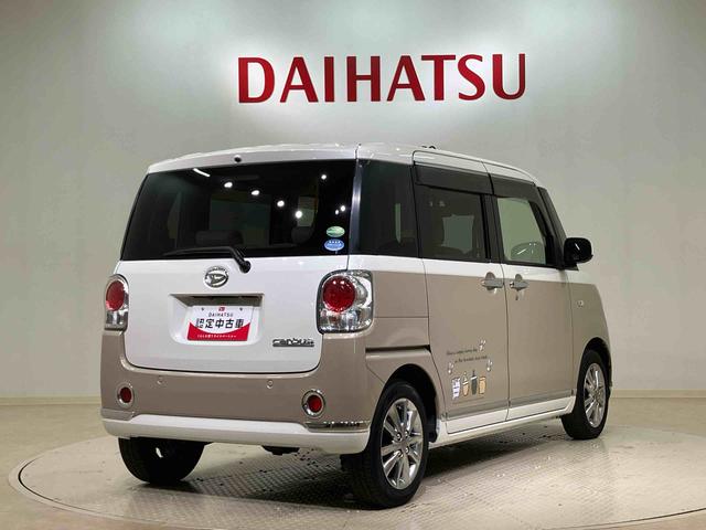 ムーヴキャンバスＧメイクアップ　ＳＡIII４ＷＤ　アルミホイール　スマートキー　記録簿　エアバッグ　エアコン　パワーステアリング　パワーウィンドウ　ＡＢＳ（北海道）の中古車