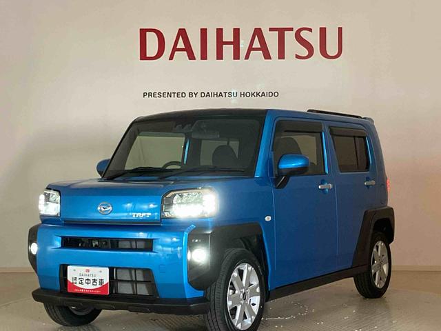 タフトＧターボ４ＷＤ　アルミホイール　シートヒーター　ターボ　アイドリングストップ　オートマチックハイビーム　衝突防止システム　ＬＥＤヘッドランプ　レーンアシスト　スマートキー　記録簿　禁煙車　ワンオーナー　ＡＢＳ（北海道）の中古車