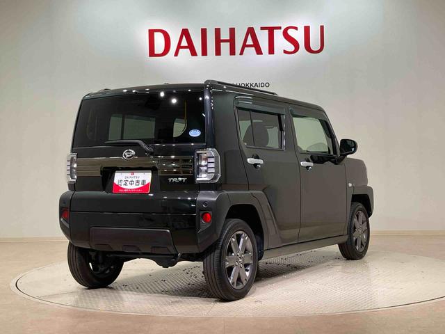 タフトＧターボ４ＷＤ　アルミホイール　シートヒーター　ターボ　アイドリングストップ　オートマチックハイビーム　衝突防止システム　ＬＥＤヘッドランプ　レーンアシスト　スマートキー　記録簿　禁煙車　ワンオーナー　ＡＢＳ（北海道）の中古車