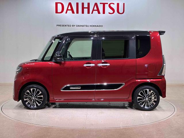タントカスタムＲＳセレクション４ＷＤ　ＥＴＣ　アルミホイール　ターボ　アイドリングストップ　オートマチックハイビーム　衝突防止システム　ＬＥＤヘッドランプ　レーンアシスト　スマートキー　記録簿　ワンオーナー　エアバッグ　エアコン（北海道）の中古車