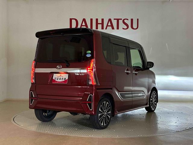 タントカスタムＲＳセレクション４ＷＤ　ＥＴＣ　アルミホイール　ターボ　アイドリングストップ　オートマチックハイビーム　衝突防止システム　ＬＥＤヘッドランプ　レーンアシスト　スマートキー　記録簿　ワンオーナー　エアバッグ　エアコン（北海道）の中古車