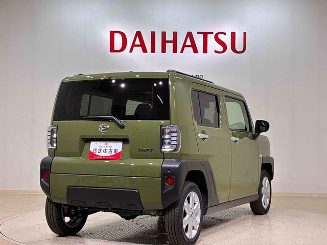 タフトＧ４ＷＤ　アルミホイール　アイドリングストップ　オートマチックハイビーム　衝突防止システム　ＬＥＤヘッドランプ　レーンアシスト　スマートキー　記録簿　ワンオーナー　エアバッグ　エアコン　パワーウィンドウ（北海道）の中古車