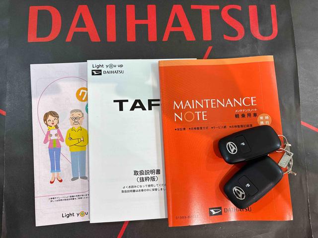 タフトＧ４ＷＤ　アルミホイール　アイドリングストップ　オートマチックハイビーム　衝突防止システム　ＬＥＤヘッドランプ　レーンアシスト　スマートキー　記録簿　ワンオーナー　エアバッグ　エアコン　パワーウィンドウ（北海道）の中古車