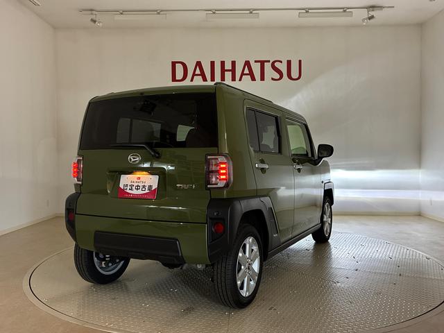 タフトＧ４ＷＤ　アルミホイール　アイドリングストップ　オートマチックハイビーム　衝突防止システム　ＬＥＤヘッドランプ　レーンアシスト　スマートキー　記録簿　ワンオーナー　エアバッグ　エアコン　パワーウィンドウ（北海道）の中古車