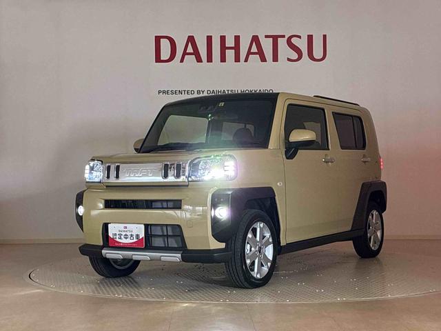 タフトＧ　クロムベンチャー４ＷＤ　アルミホイール　シートヒーター　アイドリングストップ　オートマチックハイビーム　衝突防止システム　ＬＥＤヘッドランプ　レーンアシスト　スマートキー　記録簿　ワンオーナー　エアバッグ　エアコン（北海道）の中古車