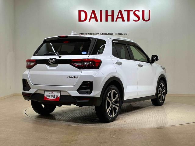 ロッキーＧ４ＷＤ　ＥＴＣ　アルミホイール　シートヒーター　ターボ　アイドリングストップ　オートマチックハイビーム　衝突防止システム　ＬＥＤヘッドランプ　レーンアシスト　スマートキー　記録簿　ワンオーナー　ＡＢＳ（北海道）の中古車