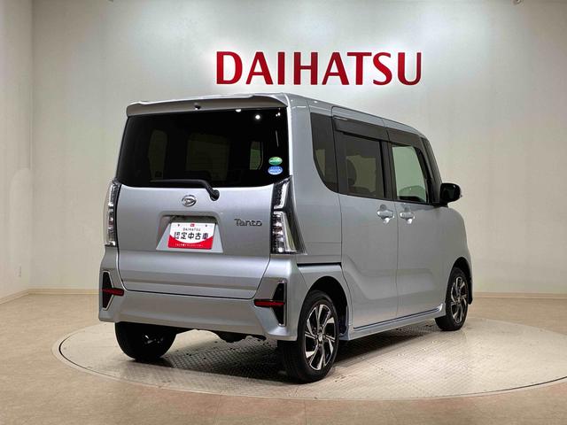 タントカスタムＸセレクション４ＷＤ　アルミホイール　シートヒーター　アイドリングストップ　オートマチックハイビーム　衝突防止システム　ＬＥＤヘッドランプ　レーンアシスト　スマートキー　記録簿　禁煙車　ワンオーナー　エアバッグ（北海道）の中古車
