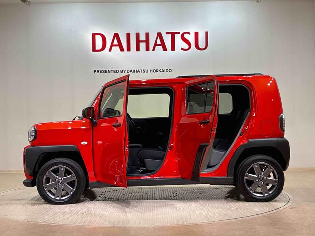 タフトＧターボ　ダーククロムベンチャー４ＷＤ　アルミホイール　シートヒーター　ターボ　アイドリングストップ　オートマチックハイビーム　衝突防止システム　ＬＥＤヘッドランプ　レーンアシスト　スマートキー　記録簿　ワンオーナー　エアバッグ（北海道）の中古車