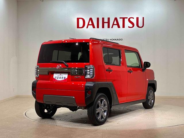 タフトＧターボ　ダーククロムベンチャー４ＷＤ　アルミホイール　シートヒーター　ターボ　アイドリングストップ　オートマチックハイビーム　衝突防止システム　ＬＥＤヘッドランプ　レーンアシスト　スマートキー　記録簿　ワンオーナー　エアバッグ（北海道）の中古車
