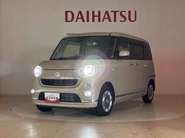 ムーヴキャンバスＧメイクアップリミテッド　ＳＡIII４ＷＤ　アイドリングストップ　オートマチックハイビーム　衝突防止システム　ＬＥＤヘッドランプ　レーンアシスト　スマートキー　記録簿　禁煙車　ワンオーナー　エアバッグ　エアコン　パワーステアリング　ＣＤ（北海道）の中古車