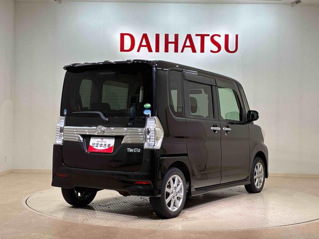 タントカスタムＸ　ＳＡII４ＷＤ　アルミホイール　アイドリングストップ　衝突防止システム　ＬＥＤヘッドランプ　レーンアシスト　スマートキー　記録簿　エアバッグ　エアコン　パワーステアリング　パワーウィンドウ　ＣＤ　ＡＢＳ（北海道）の中古車