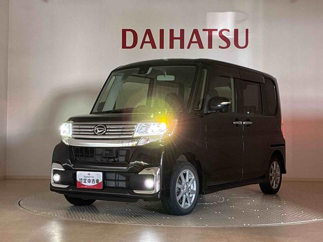 タントカスタムＸ　ＳＡII４ＷＤ　アルミホイール　アイドリングストップ　衝突防止システム　ＬＥＤヘッドランプ　レーンアシスト　スマートキー　記録簿　エアバッグ　エアコン　パワーステアリング　パワーウィンドウ　ＣＤ　ＡＢＳ（北海道）の中古車