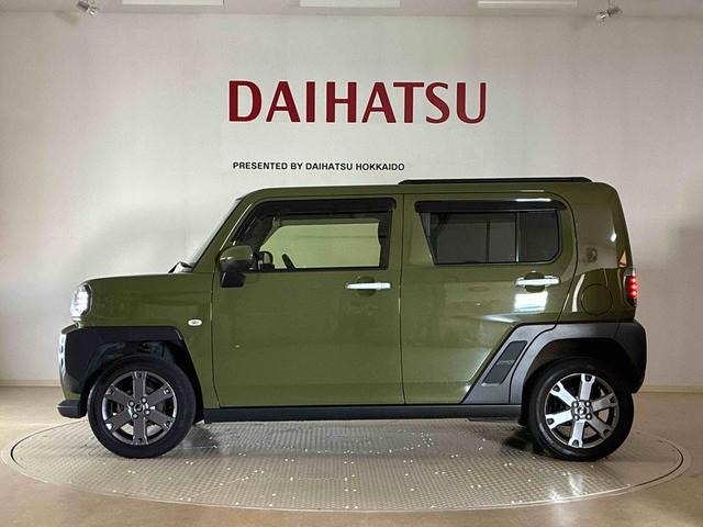 タフトＧターボ４ＷＤ　アルミホイール　シートヒーター　ターボ　アイドリングストップ　オートマチックハイビーム　衝突防止システム　ＬＥＤヘッドランプ　レーンアシスト　スマートキー　記録簿　禁煙車　エアバッグ　エアコン（北海道）の中古車