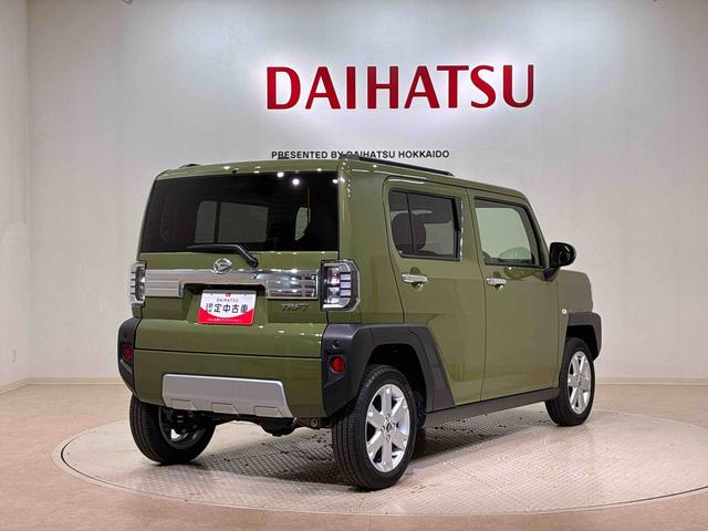 タフトＧ　クロムベンチャー４ＷＤ　アルミホイール　シートヒーター　アイドリングストップ　オートマチックハイビーム　衝突防止システム　ＬＥＤヘッドランプ　レーンアシスト　スマートキー　記録簿　ワンオーナー　エアバッグ　エアコン（北海道）の中古車