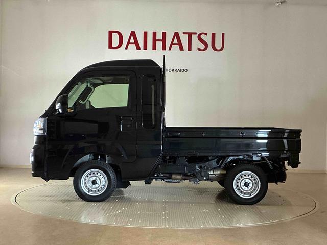 ハイゼットトラックジャンボエクストラ４ＷＤ　アイドリングストップ　オートマチックハイビーム　衝突防止システム　ＬＥＤヘッドランプ　レーンアシスト　スマートキー　記録簿　ワンオーナー　エアバッグ　エアコン　パワーステアリング　ＡＢＳ（北海道）の中古車