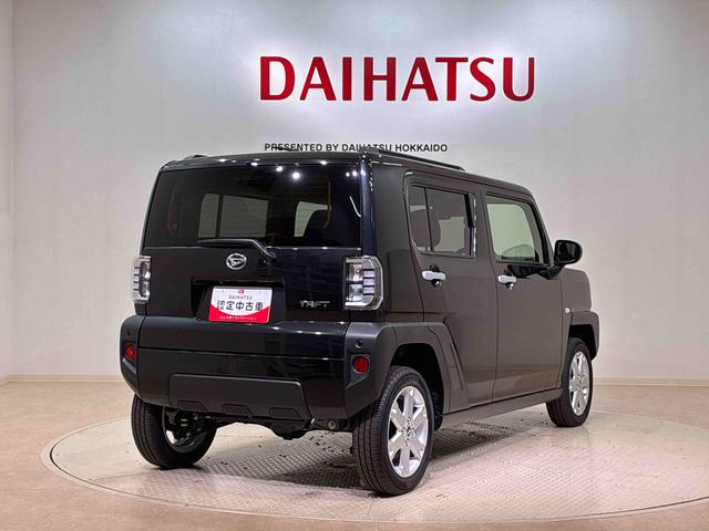 タフトＧ４ＷＤ　アルミホイール　シートヒーター　アイドリングストップ　オートマチックハイビーム　衝突防止システム　ＬＥＤヘッドランプ　レーンアシスト　スマートキー　記録簿　ワンオーナー　エアバッグ　エアコン（北海道）の中古車
