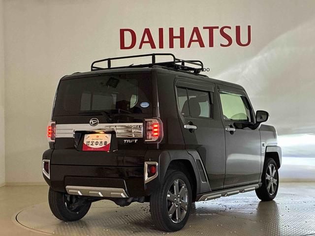 タフトＧターボ４ＷＤ　アルミホイール　シートヒーター　ターボ　アイドリングストップ　オートマチックハイビーム　衝突防止システム　ＬＥＤヘッドランプ　レーンアシスト　スマートキー　記録簿　禁煙車　ワンオーナー　ＣＤ（北海道）の中古車