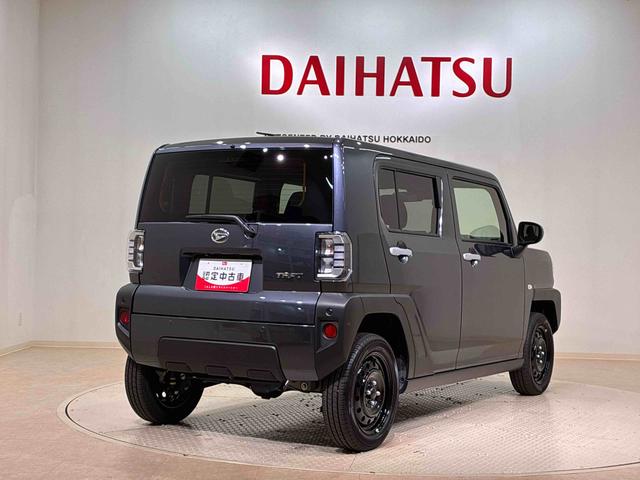 タフトＸ４ＷＤ　アイドリングストップ　オートマチックハイビーム　衝突防止システム　ＬＥＤヘッドランプ　レーンアシスト　スマートキー　記録簿　ワンオーナー　エアバッグ　エアコン　パワーステアリング　ＡＢＳ（北海道）の中古車