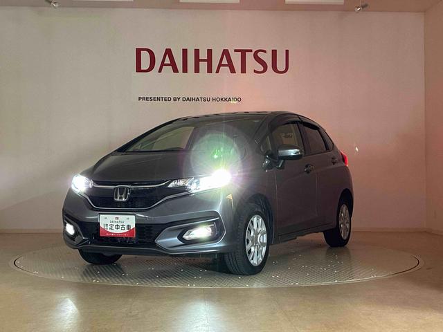 フィットハイブリッドＬ　ホンダセンシング４ＷＤ　ＥＴＣ　アルミホイール　ＬＥＤヘッドランプ　スマートキー　記録簿　禁煙車　エアバッグ　エアコン　パワーステアリング　パワーウィンドウ　ＡＢＳ（北海道）の中古車