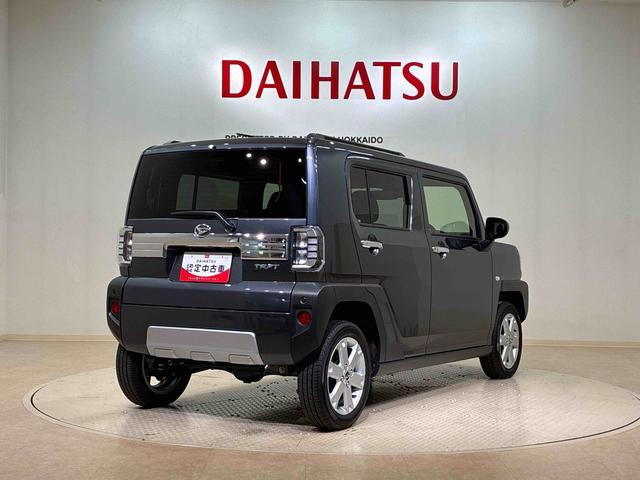タフトＧターボ　クロムベンチャー４ＷＤ　アルミホイール　シートヒーター　ターボ　アイドリングストップ　オートマチックハイビーム　衝突防止システム　ＬＥＤヘッドランプ　レーンアシスト　スマートキー　記録簿　ワンオーナー　エアバッグ（北海道）の中古車