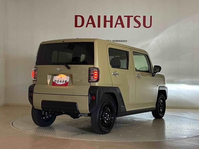 タフトＸ４ＷＤ　アイドリングストップ　オートマチックハイビーム　衝突防止システム　ＬＥＤヘッドランプ　レーンアシスト　スマートキー　記録簿　ワンオーナー　エアバッグ　エアコン　パワーステアリング　ＡＢＳ（北海道）の中古車