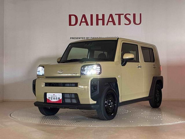 タフトＸ４ＷＤ　アイドリングストップ　オートマチックハイビーム　衝突防止システム　ＬＥＤヘッドランプ　レーンアシスト　スマートキー　記録簿　ワンオーナー　エアバッグ　エアコン　パワーステアリング　ＡＢＳ（北海道）の中古車