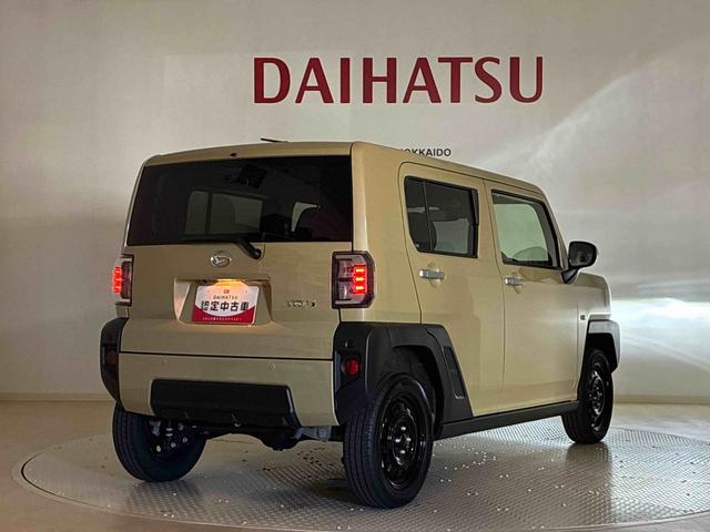 タフトＸ４ＷＤ　アイドリングストップ　オートマチックハイビーム　衝突防止システム　ＬＥＤヘッドランプ　レーンアシスト　スマートキー　記録簿　ワンオーナー　エアバッグ　エアコン　パワーステアリング　ＣＤ　ＡＢＳ（北海道）の中古車