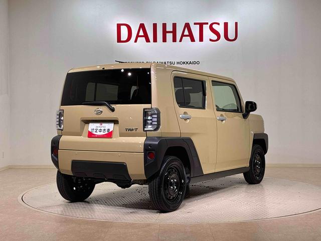 タフトＸ４ＷＤ　アイドリングストップ　オートマチックハイビーム　衝突防止システム　ＬＥＤヘッドランプ　レーンアシスト　スマートキー　記録簿　ワンオーナー　エアバッグ　エアコン　パワーステアリング　ＡＢＳ（北海道）の中古車