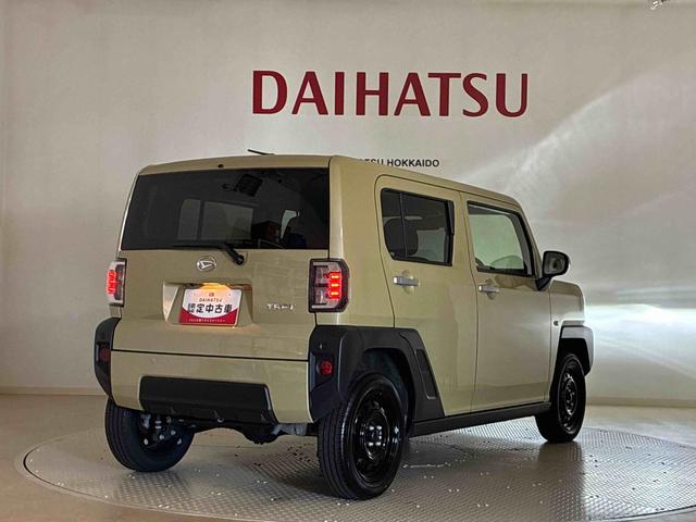 タフトＸ４ＷＤ　アイドリングストップ　オートマチックハイビーム　衝突防止システム　ＬＥＤヘッドランプ　レーンアシスト　スマートキー　記録簿　ワンオーナー　エアバッグ　エアコン　パワーステアリング　ＡＢＳ（北海道）の中古車