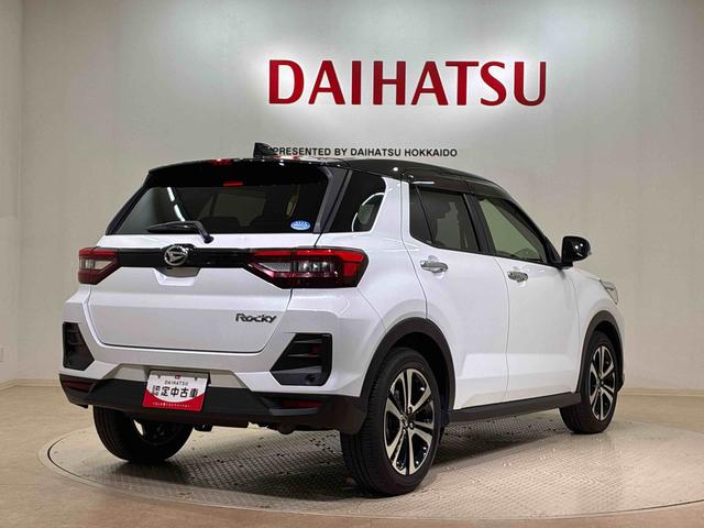 ロッキーＧ４ＷＤ　ＥＴＣ　アルミホイール　シートヒーター　ターボ　アイドリングストップ　オートマチックハイビーム　衝突防止システム　ＬＥＤヘッドランプ　レーンアシスト　スマートキー　記録簿　ワンオーナー（北海道）の中古車