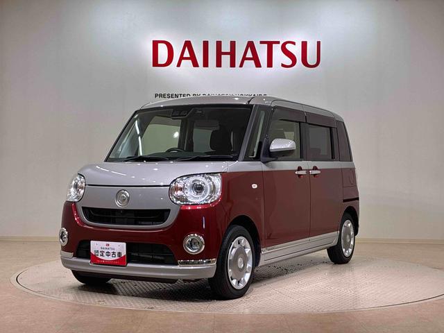 ムーヴキャンバスＧブラックインテリアＶＳ　ＳＡIII４ＷＤ　アイドリングストップ　オートマチックハイビーム　衝突防止システム　ＬＥＤヘッドランプ　レーンアシスト　スマートキー　記録簿　ワンオーナー　エアバッグ　エアコン　パワーステアリング　ＡＢＳ（北海道）の中古車