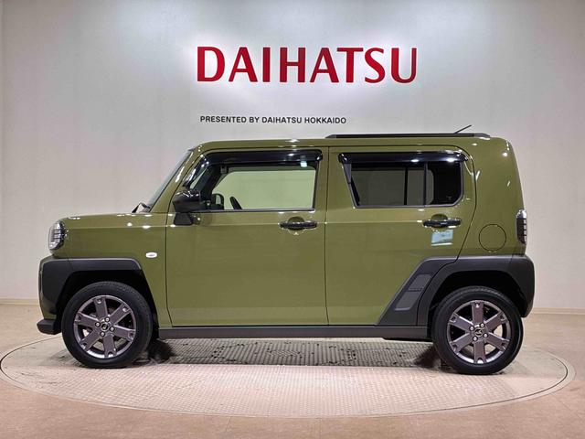 タフトＧターボ　ダーククロムベンチャー４ＷＤ　ＥＴＣ　アルミホイール　シートヒーター　ターボ　アイドリングストップ　オートマチックハイビーム　衝突防止システム　ＬＥＤヘッドランプ　レーンアシスト　スマートキー　記録簿　ワンオーナー（北海道）の中古車