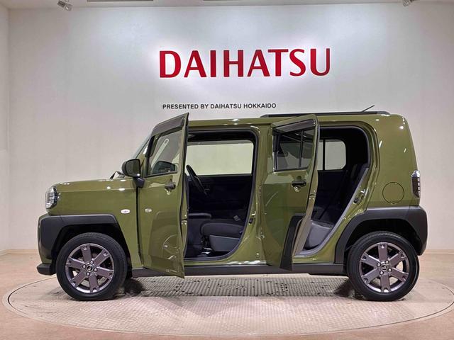 タフトＧターボ　ダーククロムベンチャー４ＷＤ　ＥＴＣ　アルミホイール　シートヒーター　ターボ　アイドリングストップ　オートマチックハイビーム　衝突防止システム　ＬＥＤヘッドランプ　レーンアシスト　スマートキー　記録簿　ワンオーナー（北海道）の中古車