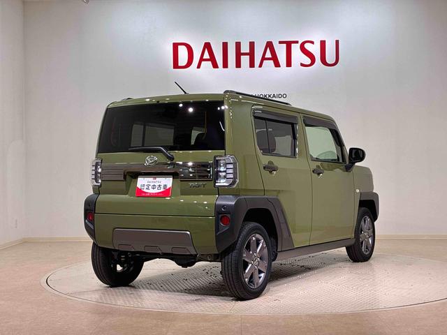 タフトＧターボ　ダーククロムベンチャー４ＷＤ　ＥＴＣ　アルミホイール　シートヒーター　ターボ　アイドリングストップ　オートマチックハイビーム　衝突防止システム　ＬＥＤヘッドランプ　レーンアシスト　スマートキー　記録簿　ワンオーナー（北海道）の中古車