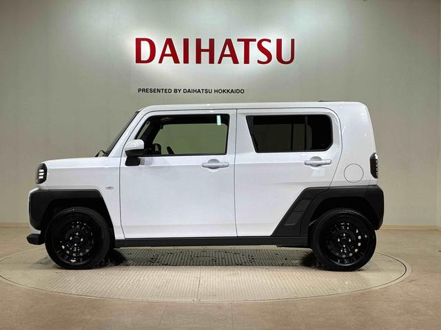 タフトＸ４ＷＤ　アイドリングストップ　オートマチックハイビーム　衝突防止システム　ＬＥＤヘッドランプ　レーンアシスト　スマートキー　記録簿　ワンオーナー　エアバッグ　エアコン　パワーステアリング　ＡＢＳ（北海道）の中古車
