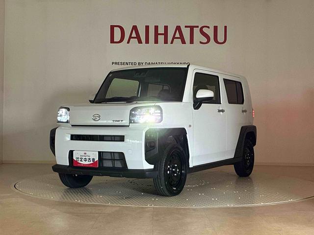 タフトＸ４ＷＤ　アイドリングストップ　オートマチックハイビーム　衝突防止システム　ＬＥＤヘッドランプ　レーンアシスト　スマートキー　記録簿　ワンオーナー　エアバッグ　エアコン　パワーステアリング　ＡＢＳ（北海道）の中古車