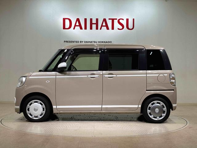ムーヴキャンバスＧホワイトアクセントＶＳ　ＳＡIII４ＷＤ　シートヒーター　アイドリングストップ　オートマチックハイビーム　衝突防止システム　ＬＥＤヘッドランプ　レーンアシスト　スマートキー　記録簿　禁煙車　ワンオーナー　エアバッグ　エアコン　ＡＢＳ（北海道）の中古車