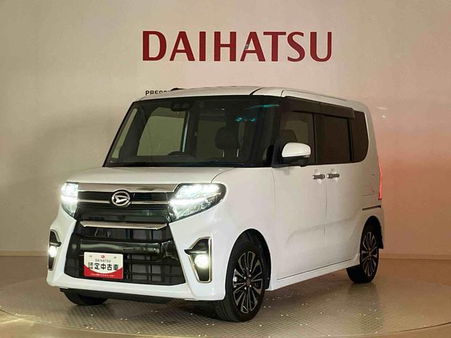 タントカスタムＲＳセレクション４ＷＤ　ＥＴＣ　アルミホイール　シートヒーター　ターボ　アイドリングストップ　オートマチックハイビーム　衝突防止システム　ＬＥＤヘッドランプ　レーンアシスト　スマートキー　記録簿　禁煙車　ワンオーナー（北海道）の中古車