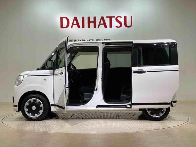 ムーヴキャンバスＧブラックアクセントＶＳ　ＳＡIII４ＷＤ　スマートキー　記録簿　禁煙車　ワンオーナー　エアバッグ　エアコン　パワーステアリング　パワーウィンドウ　ＡＢＳ（北海道）の中古車