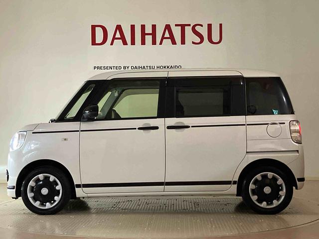 ムーヴキャンバスＧブラックアクセントＶＳ　ＳＡIII４ＷＤ　スマートキー　記録簿　禁煙車　ワンオーナー　エアバッグ　エアコン　パワーステアリング　パワーウィンドウ　ＡＢＳ（北海道）の中古車