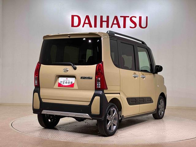 タントファンクロスターボ４ＷＤ　アルミホイール　シートヒーター　ターボ　アイドリングストップ　オートマチックハイビーム　衝突防止システム　ＬＥＤヘッドランプ　レーンアシスト　スマートキー　記録簿　ワンオーナー　エアバッグ（北海道）の中古車