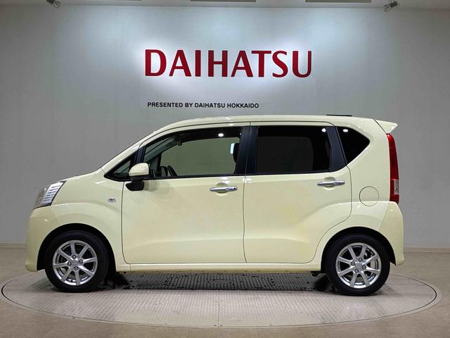 ムーヴＸ　ＳＡ４ＷＤ　アルミホイール　アイドリングストップ　衝突防止システム　スマートキー　記録簿　禁煙車　ワンオーナー　エアバッグ　エアコン　パワーステアリング　パワーウィンドウ　ＣＤ　ＡＢＳ（北海道）の中古車