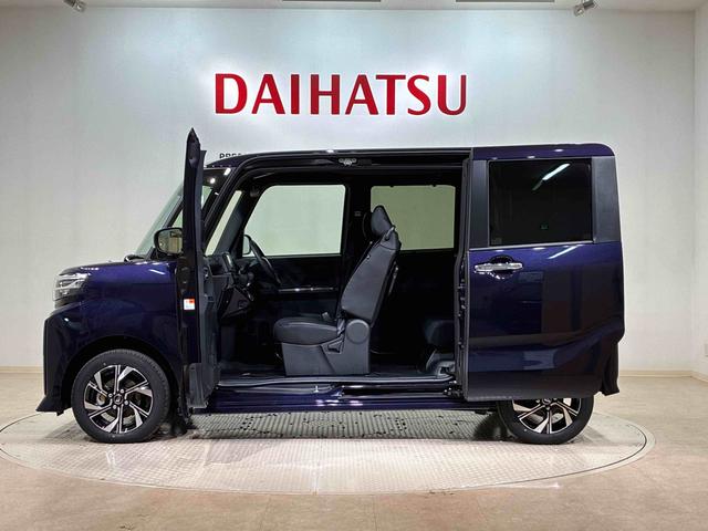 タントカスタムX4WD アルミホイール シートヒーター アイドリングストップ オートマチックハイビーム 衝突防止システム LEDヘッドランプ レーンアシスト スマートキー 記録簿 ワンオーナー エアバッグ エアコン(北海道)の中古車