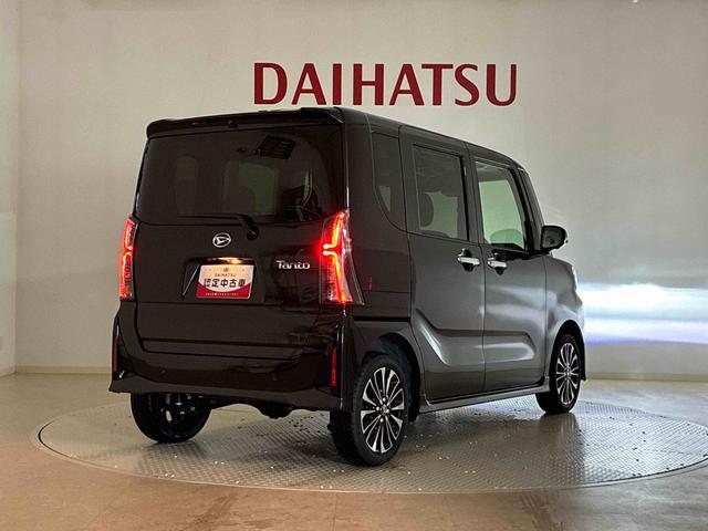 タントカスタムRS4WD アルミホイール シートヒーター ターボ アイドリングストップ オートマチックハイビーム 衝突防止システム LEDヘッドランプ レーンアシスト スマートキー 記録簿 ワンオーナー エアバッグ(北海道)の中古車