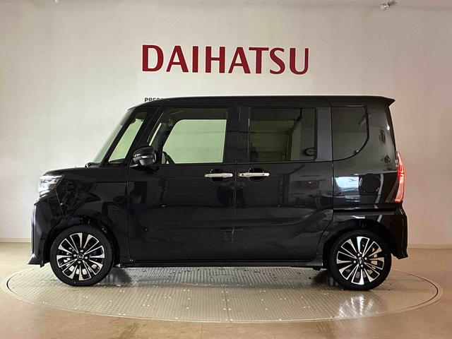 タントカスタムRS4WD アルミホイール シートヒーター ターボ アイドリングストップ オートマチックハイビーム 衝突防止システム LEDヘッドランプ レーンアシスト スマートキー 記録簿 ワンオーナー エアバッグ(北海道)の中古車