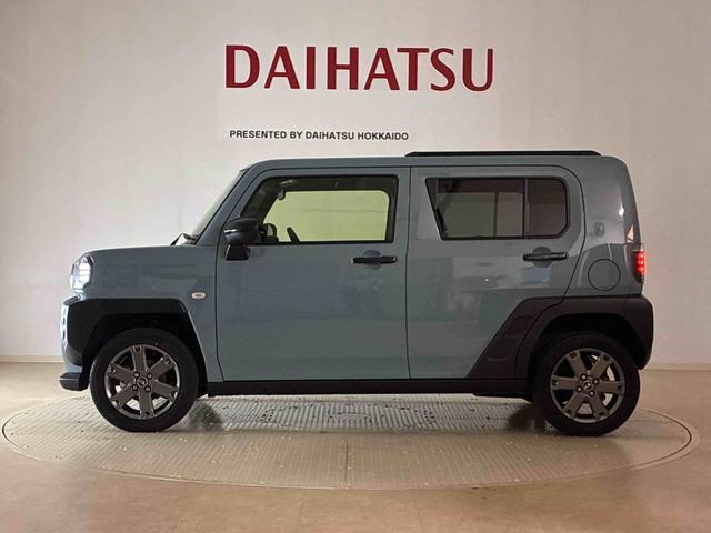 タフトG ダーククロムベンチャー4WD アルミホイール シートヒーター アイドリングストップ オートマチックハイビーム 衝突防止システム LEDヘッドランプ レーンアシスト スマートキー 記録簿 ワンオーナー エアバッグ エアコン(北海道)の中古車