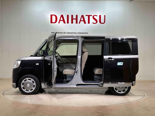 ムーヴキャンバスGメイクアップ SAII4WD ETC アイドリングストップ 衝突防止システム LEDヘッドランプ レーンアシスト スマートキー 記録簿 エアバッグ エアコン パワーステアリング パワーウィンドウ ABS(北海道)の中古車